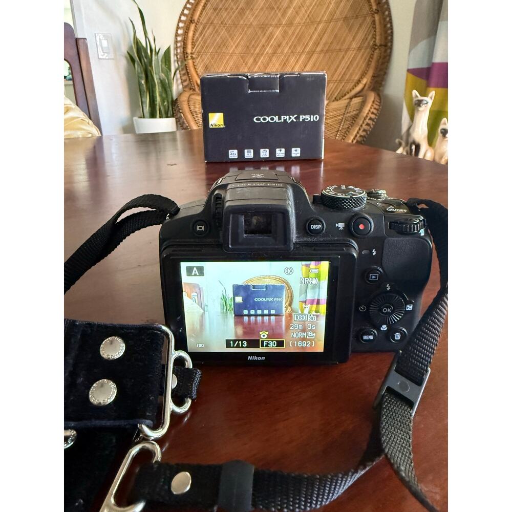 Nikon COOLPIX P510 Bridge Camera 42x Optical Zoom Full HD Built-in Flash Black - Picture 7 of 15